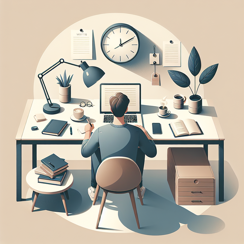 Authentic Email Writing: An image illustrating the process of crafting genuine email content.