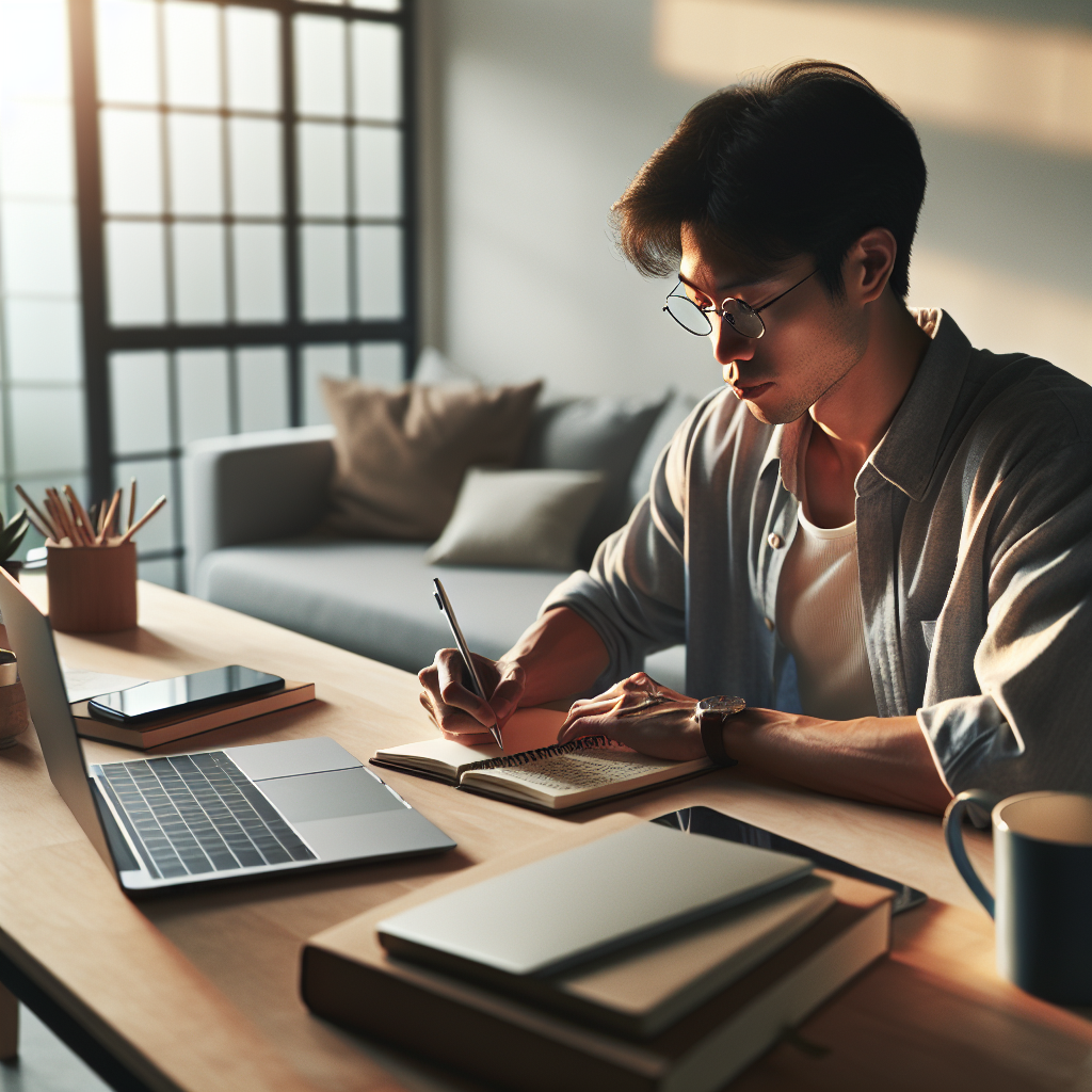 Concise Email Writing: An image showing an email being composed on a laptop.