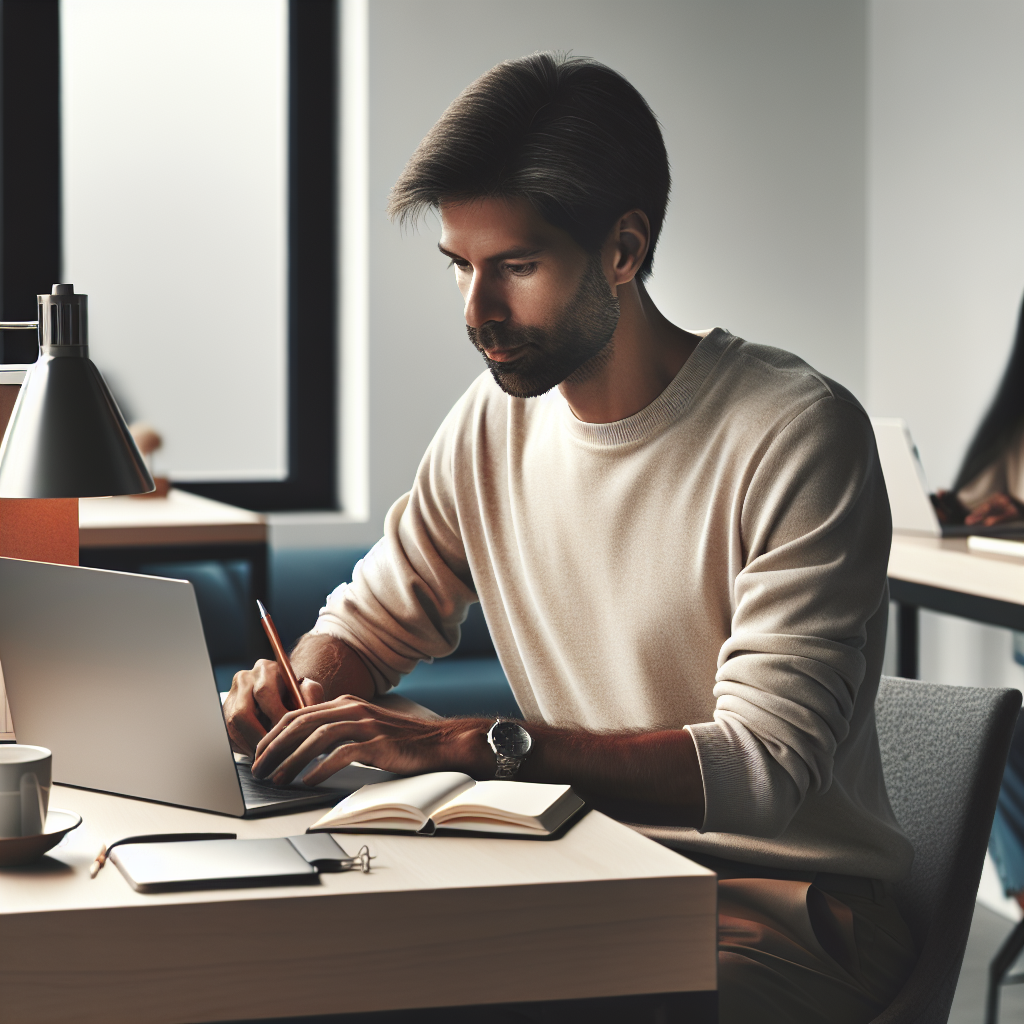 Content Upgrades: A notebook with strategy notes.