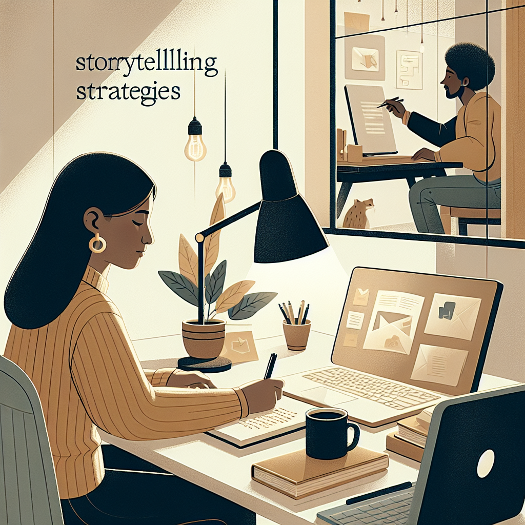 Storytelling for Customers: Image depicting engaging storytelling for enhanced customer connections.
