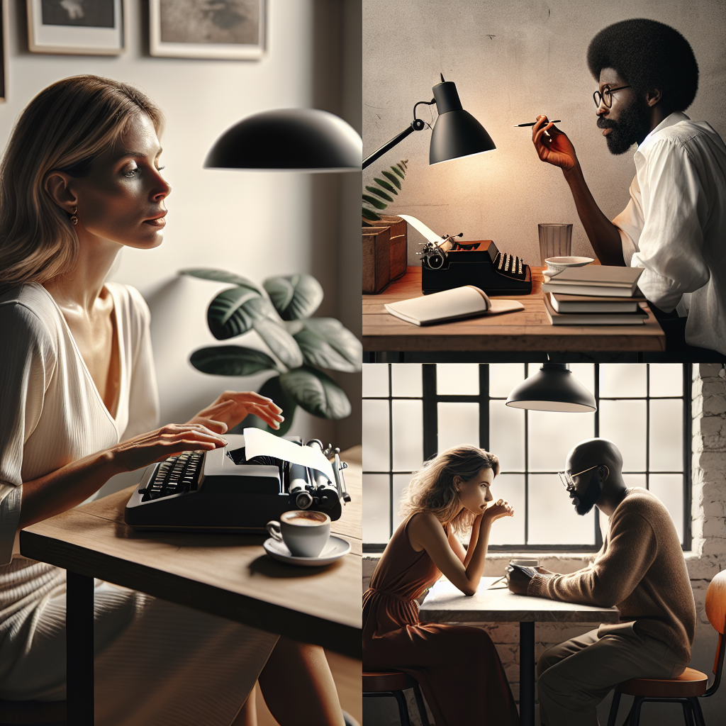 Authority Content Creation: Detailed image description incorporating the keyword naturally.