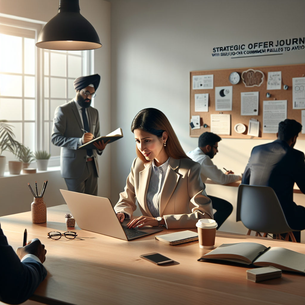 Strategic Offer Journeys: Detailed image description incorporating the keyword naturally.