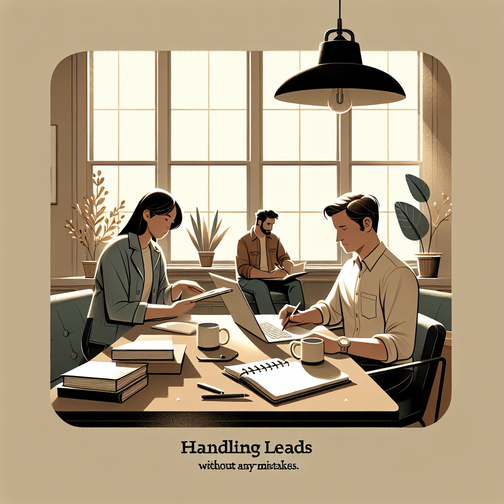 Tag and Track Leads: Detailed image description incorporating the keyword naturally.