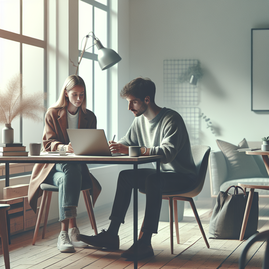 Balancing Automation and Personalization: A visual representation of integrating technology with human interaction.