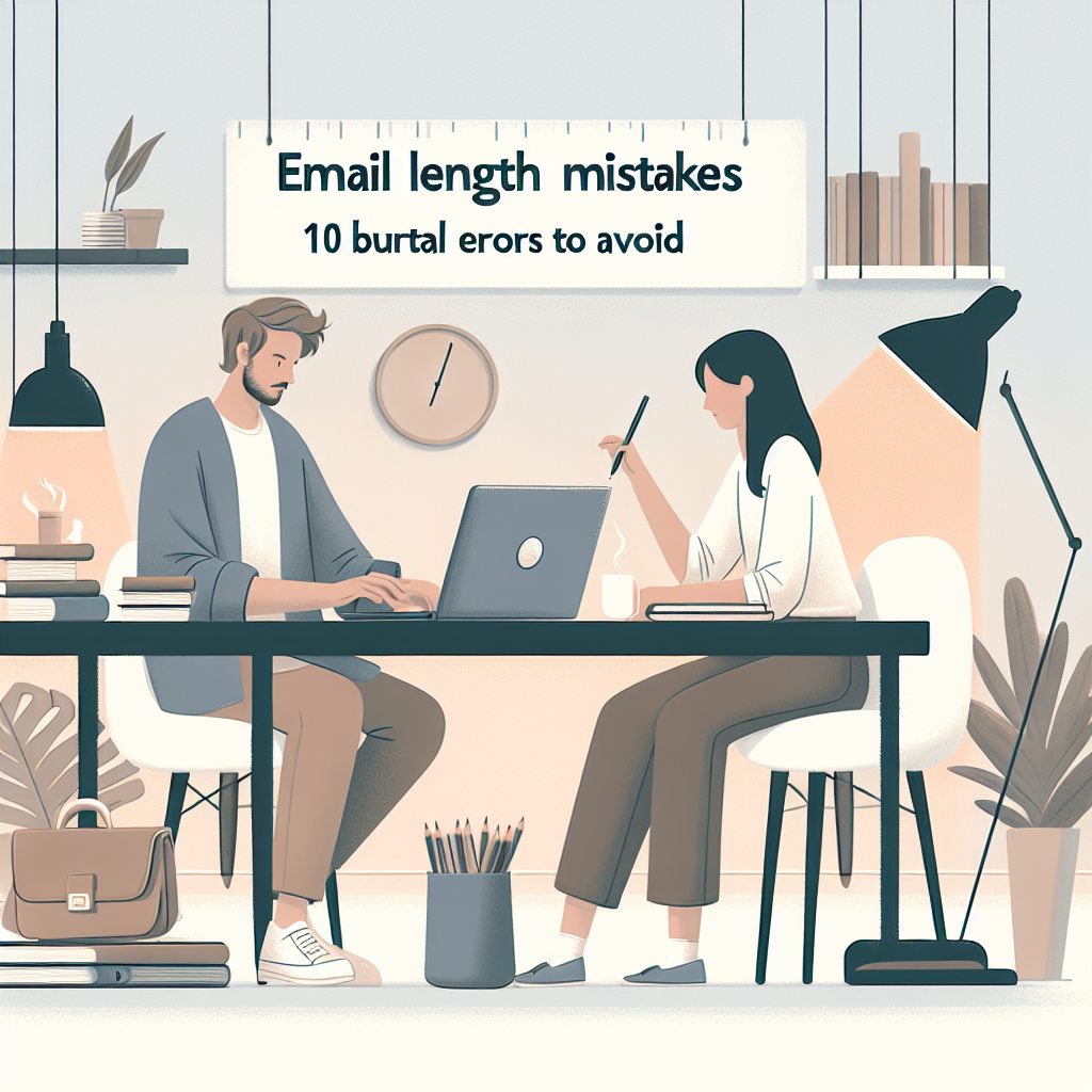Email Length Mistakes: Learn about the detailed errors to avoid.