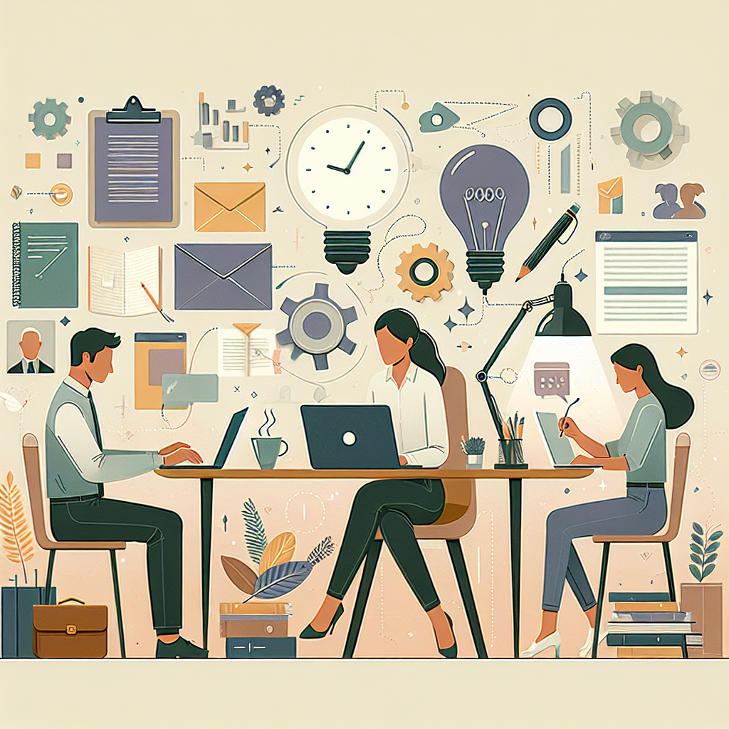 Optimal Email Length: Detailed image description incorporating the keyword naturally.