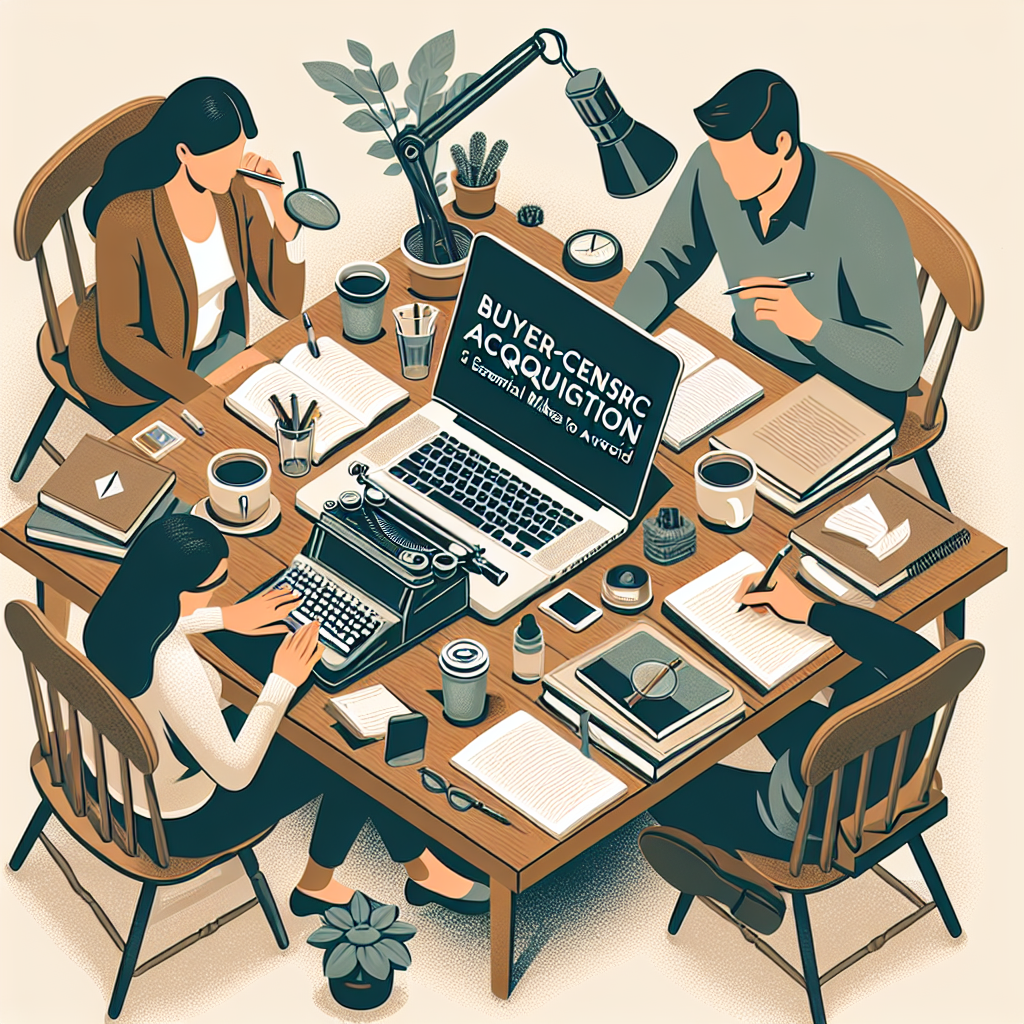 Buyer-Centric Acquisition: Image illustrating the buyer-centric approach in business strategy.