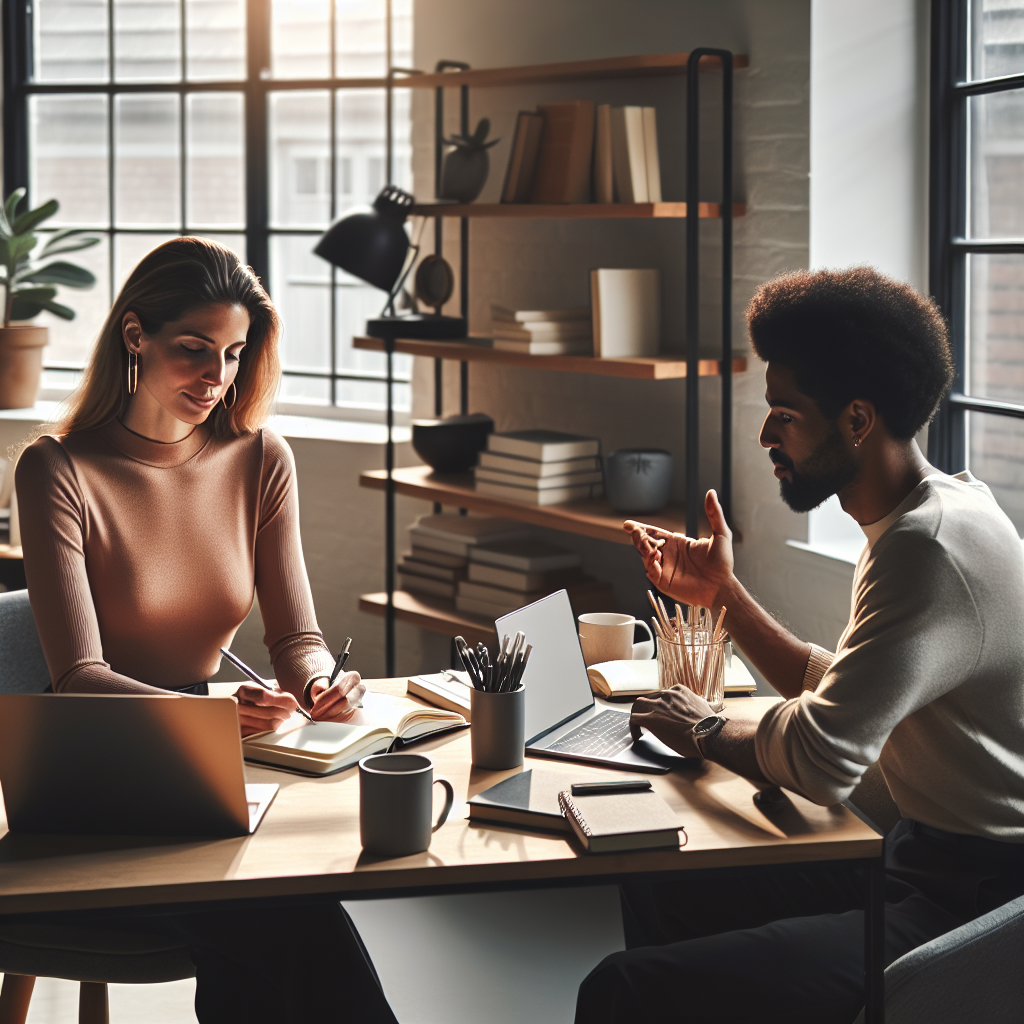 Relatable Customer Stories: A diverse group of people sharing stories in a casual setting.