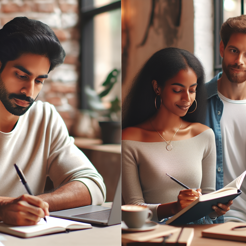 Storytelling for Emails: Detailed image description incorporating the keyword naturally.