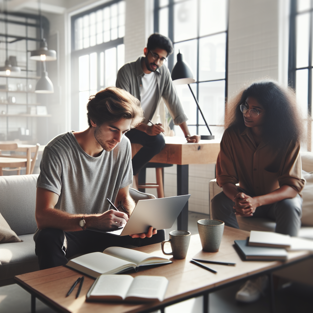 Email List Building: Image showing a laptop with email icons illustrating the concept.