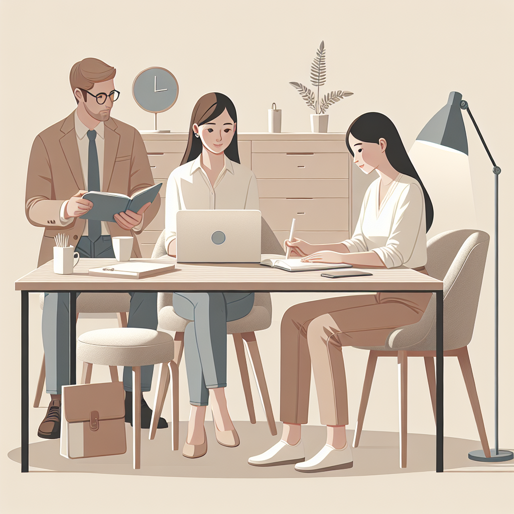 Personal Feedback Emails: Detailed image description incorporating the keyword naturally.