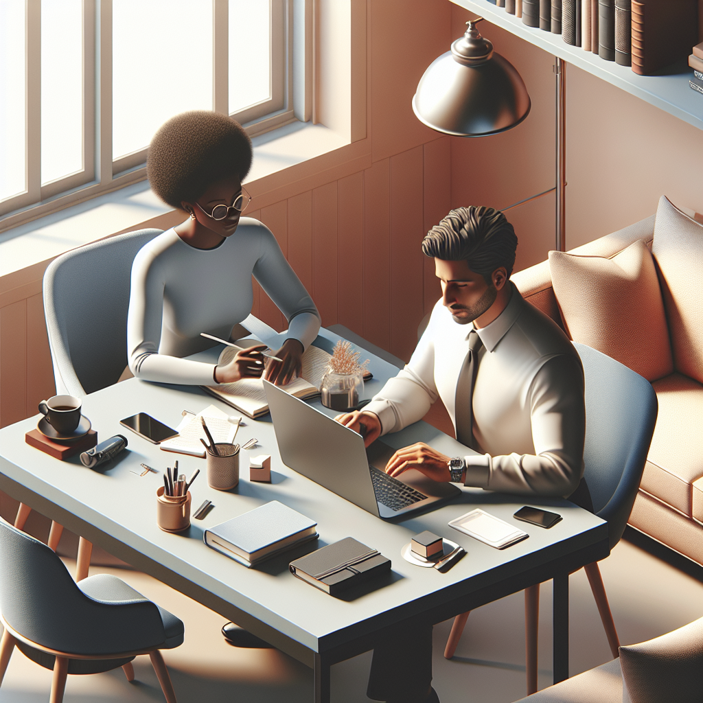 Aligning Promotional Partners: Detailed image description incorporating the keyword naturally.