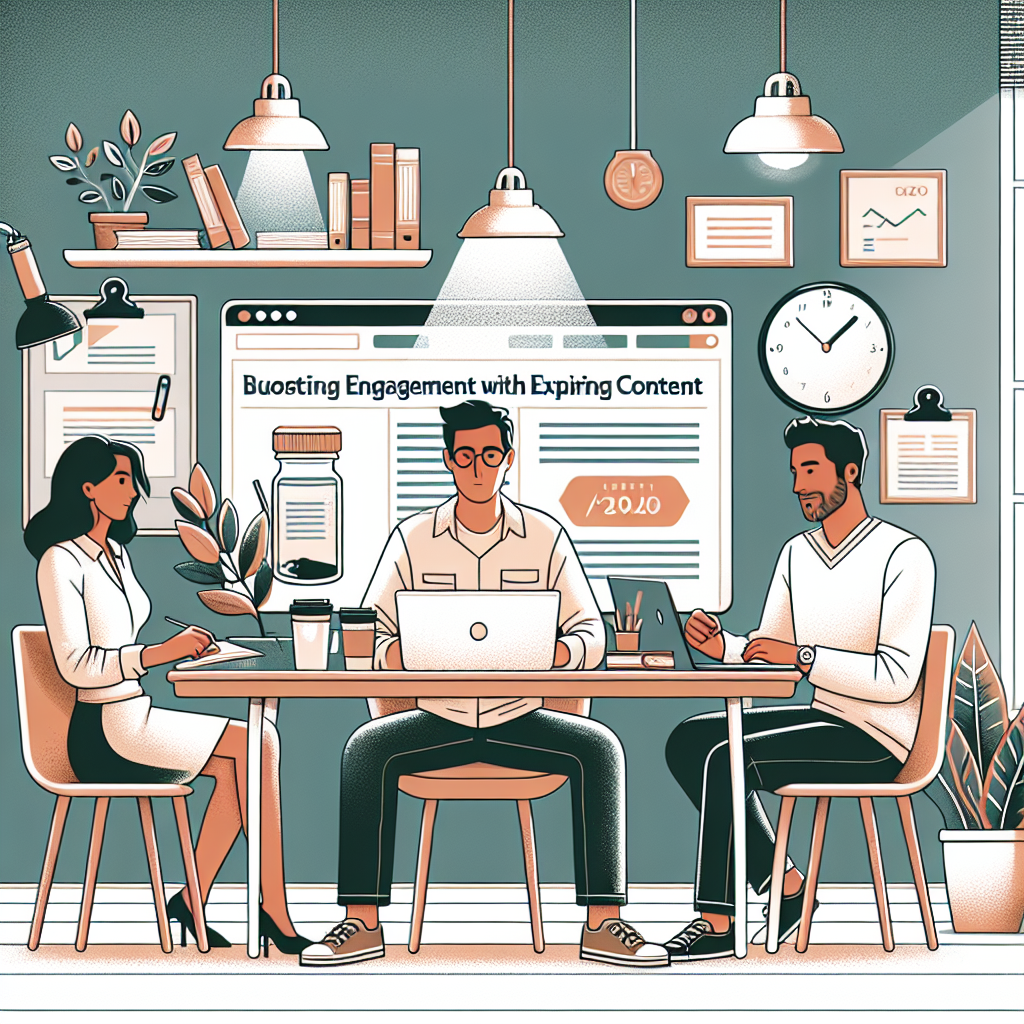 Expiring Content Strategies: Discover how to boost engagement with time-sensitive content tactics.