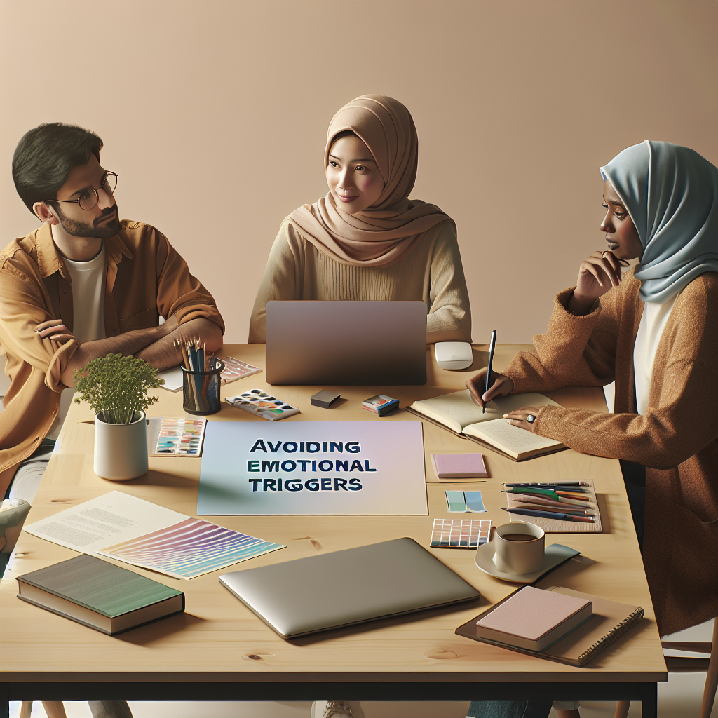 Emotional Triggers: An array of emotions depicted with vibrant colors in the context of engaging emails.